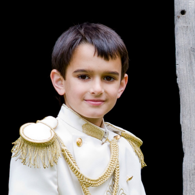 El día de su Primera Comunión